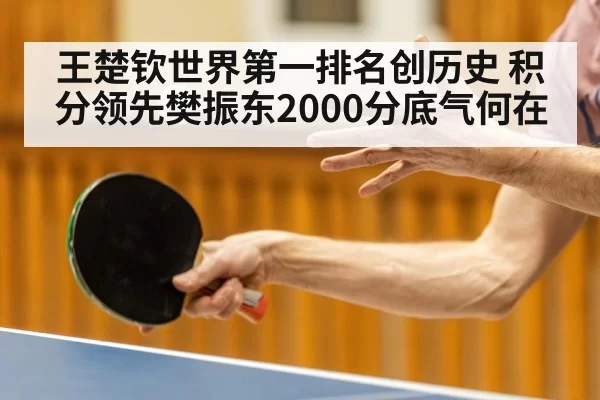 王楚钦世界第一排名创历史 积分领先樊振东2000分底气何在